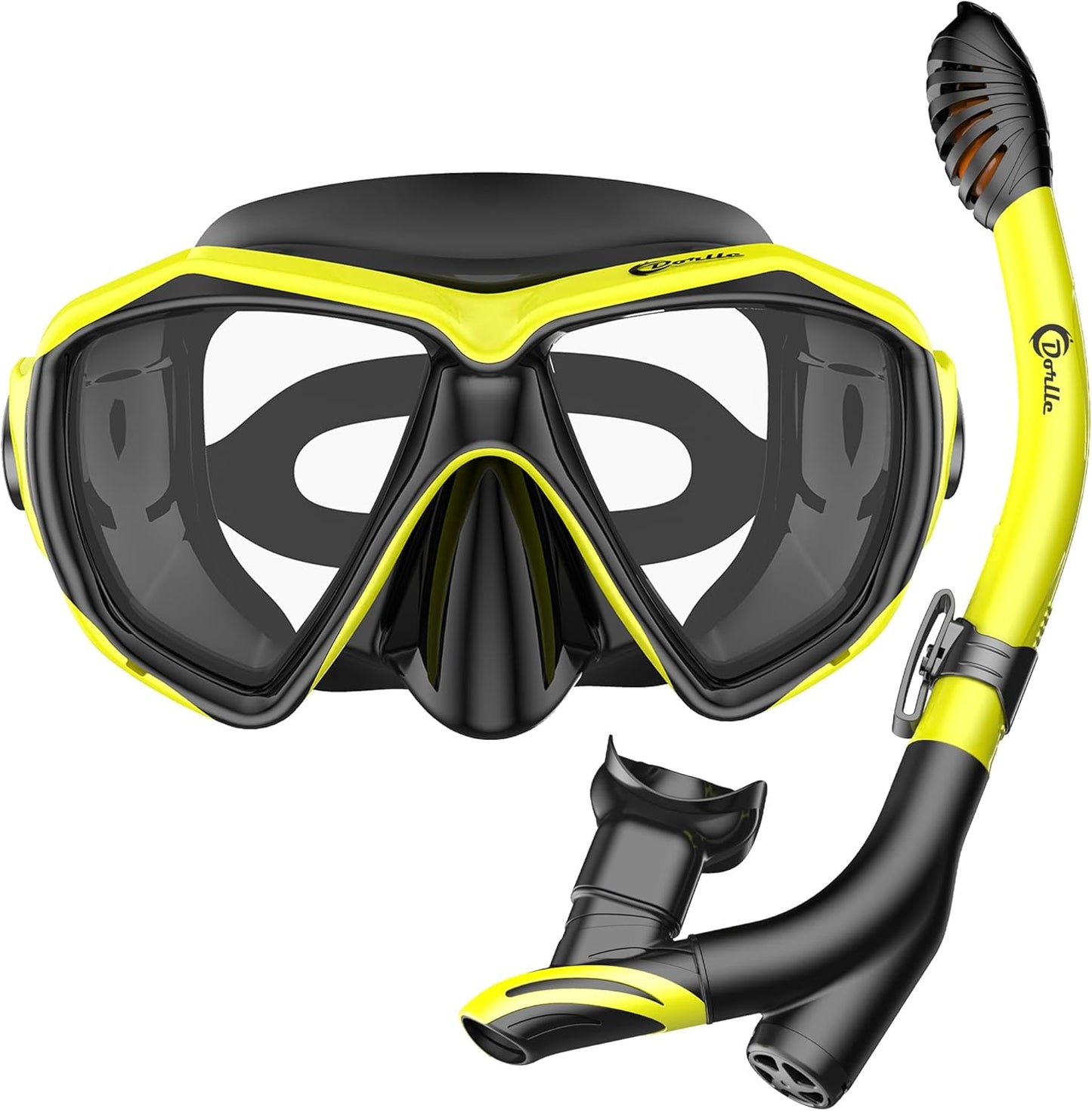 Anti-Fog Snorkel Set for Clear Underwater Vision!