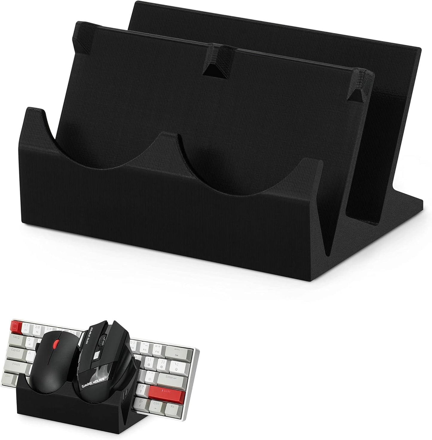 BRAINWAVZ Desktop Keyboard & Mouse Stand - Clutter-Free Space!