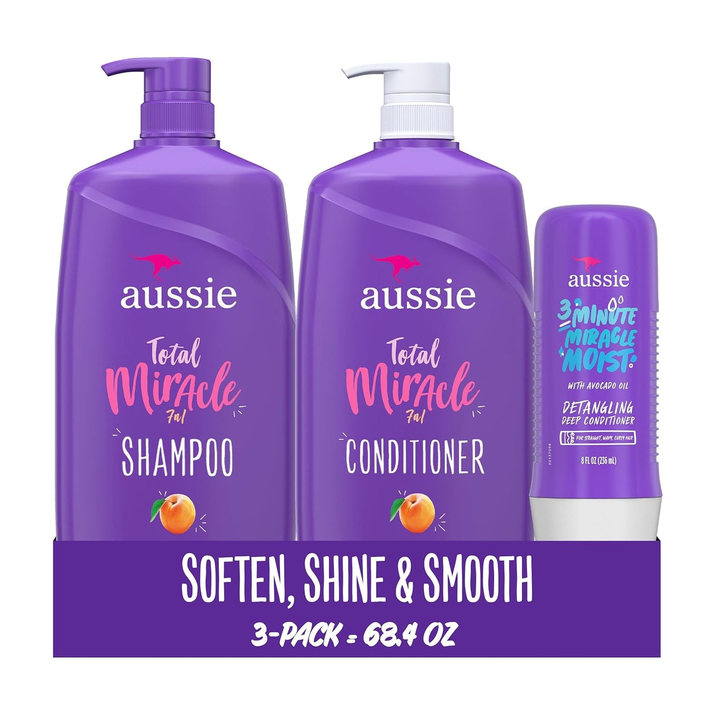 Aussie Total Miracle Hair Care Bundle: Repair & Revive Set