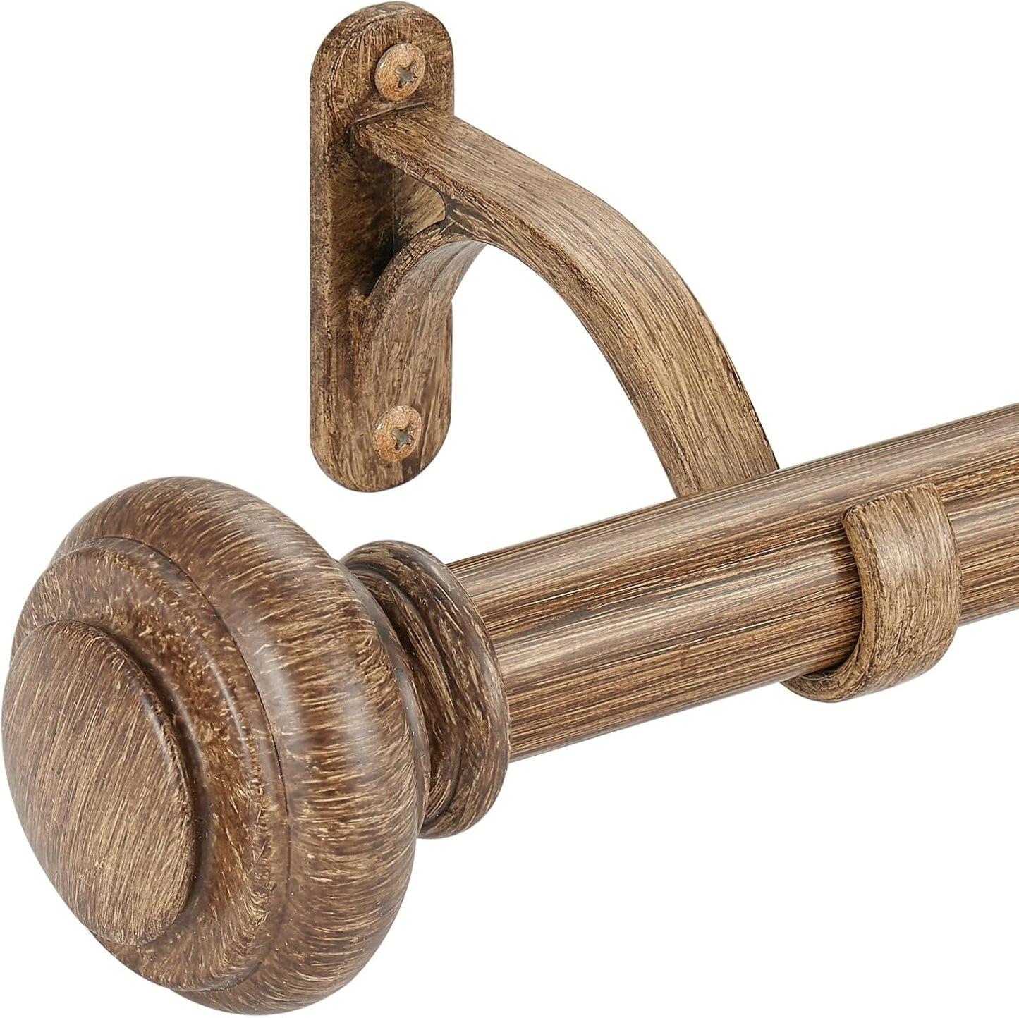 28-48 Inches Adjustable Curtain Rods for Heavy Curtains