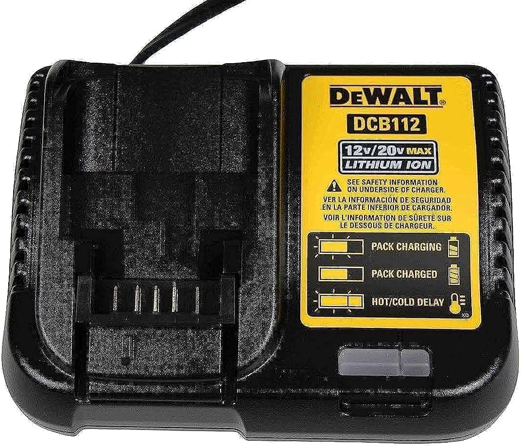 DEWALT 20V MAX Battery Charger - Fast Charging Power!