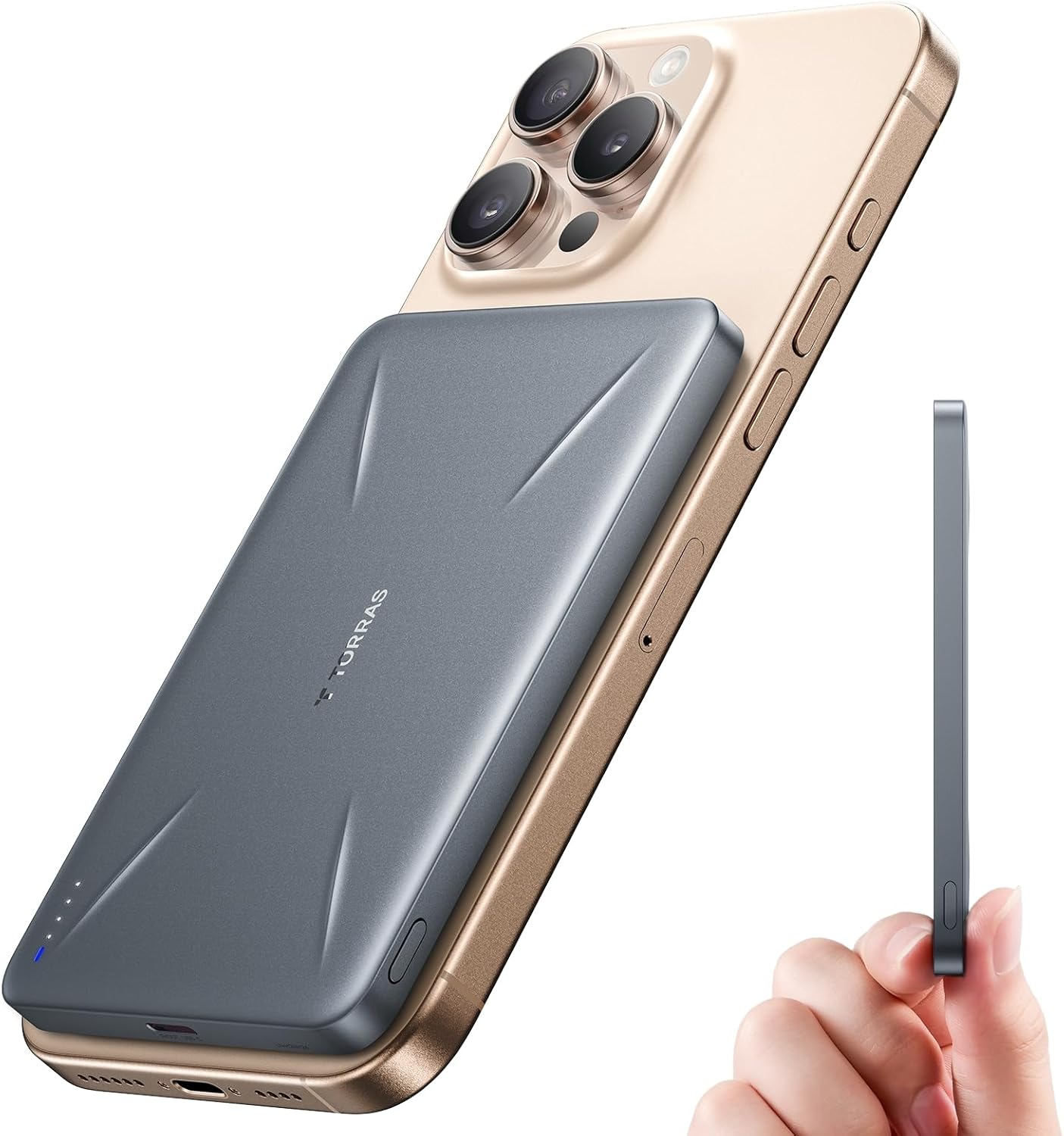 TORRAS 0.3 Slim MagSafe 5000mAh Portable Charger