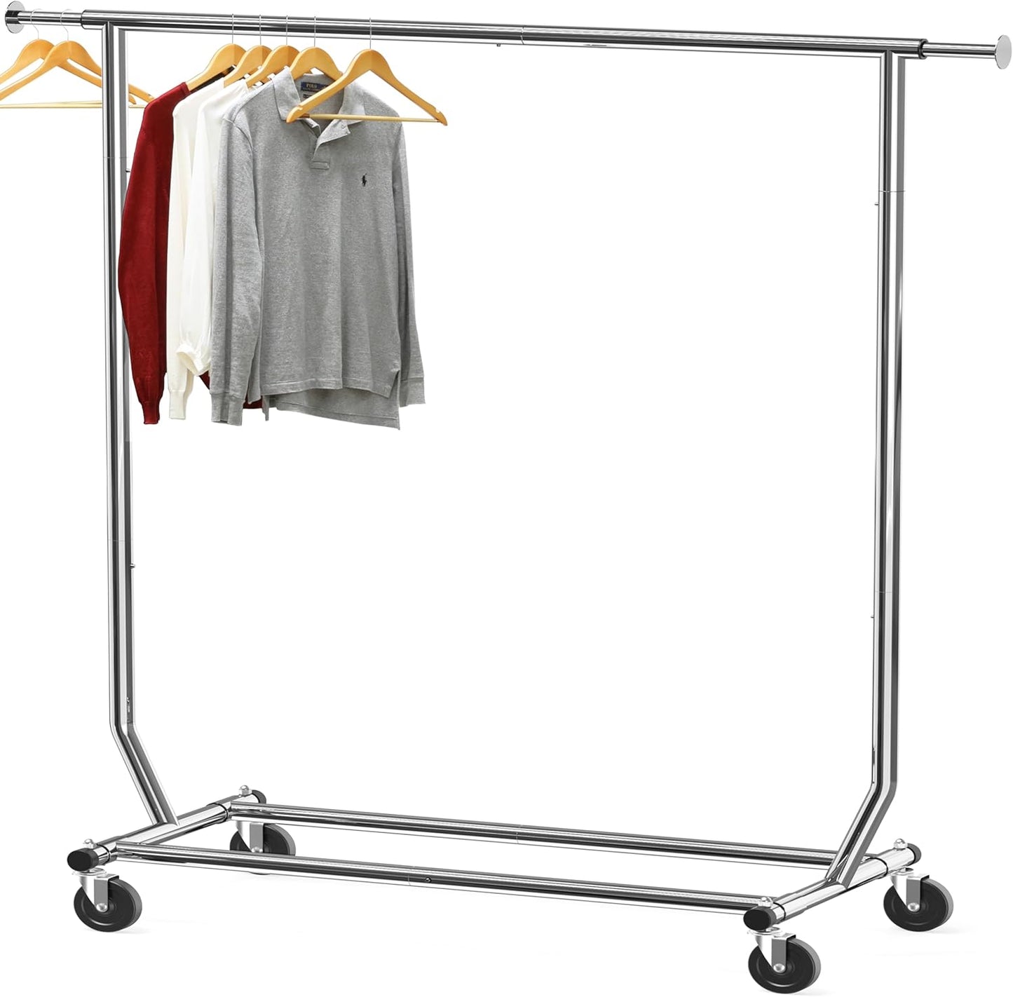 Commercial Grade Clothing Garment Rack for Heavy Garments