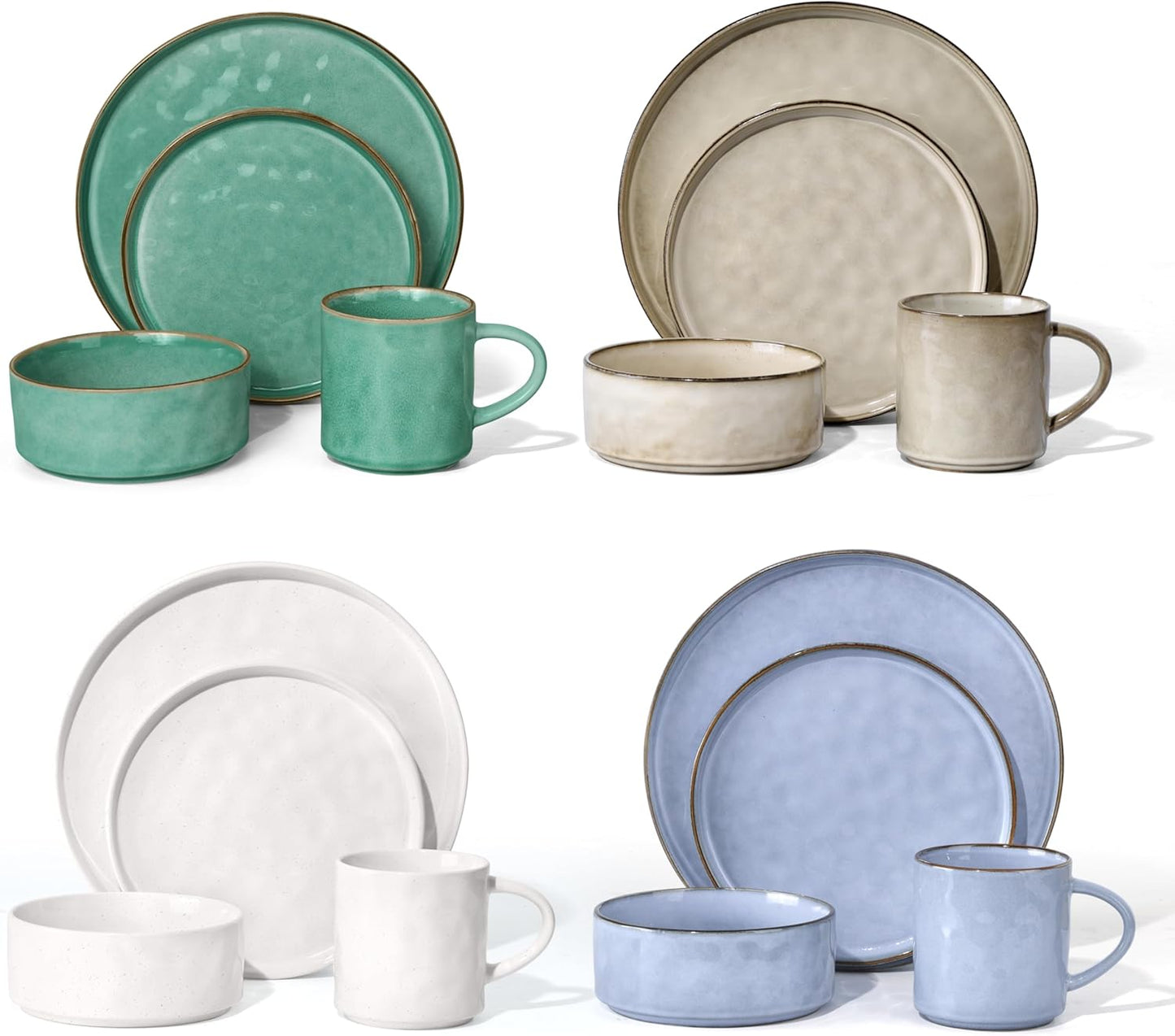 HaWare 16-Piece Dinnerware Set for Elegant Dining Experience