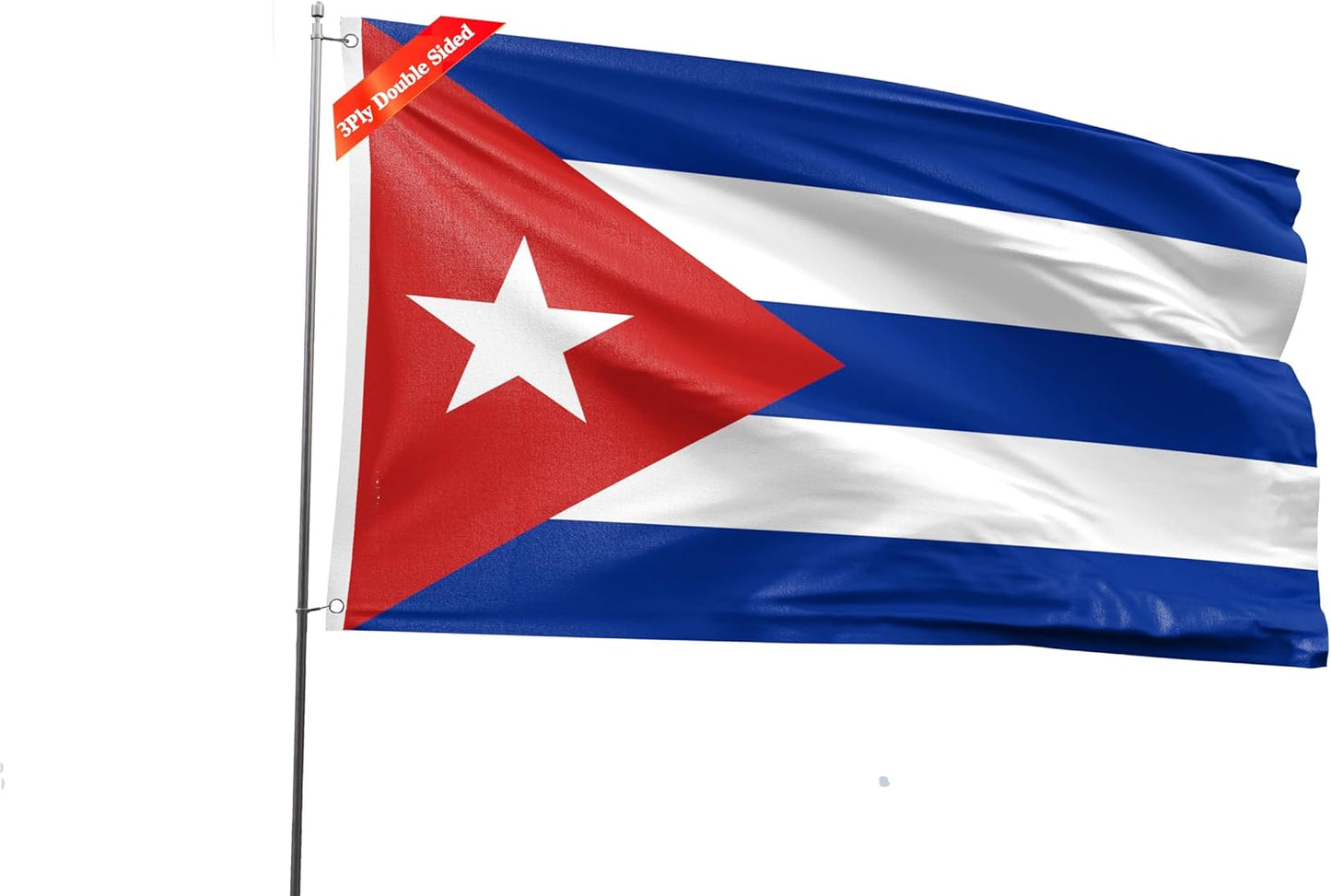 Double Sided Cuba Flag 4x6FT for Festivals and Events