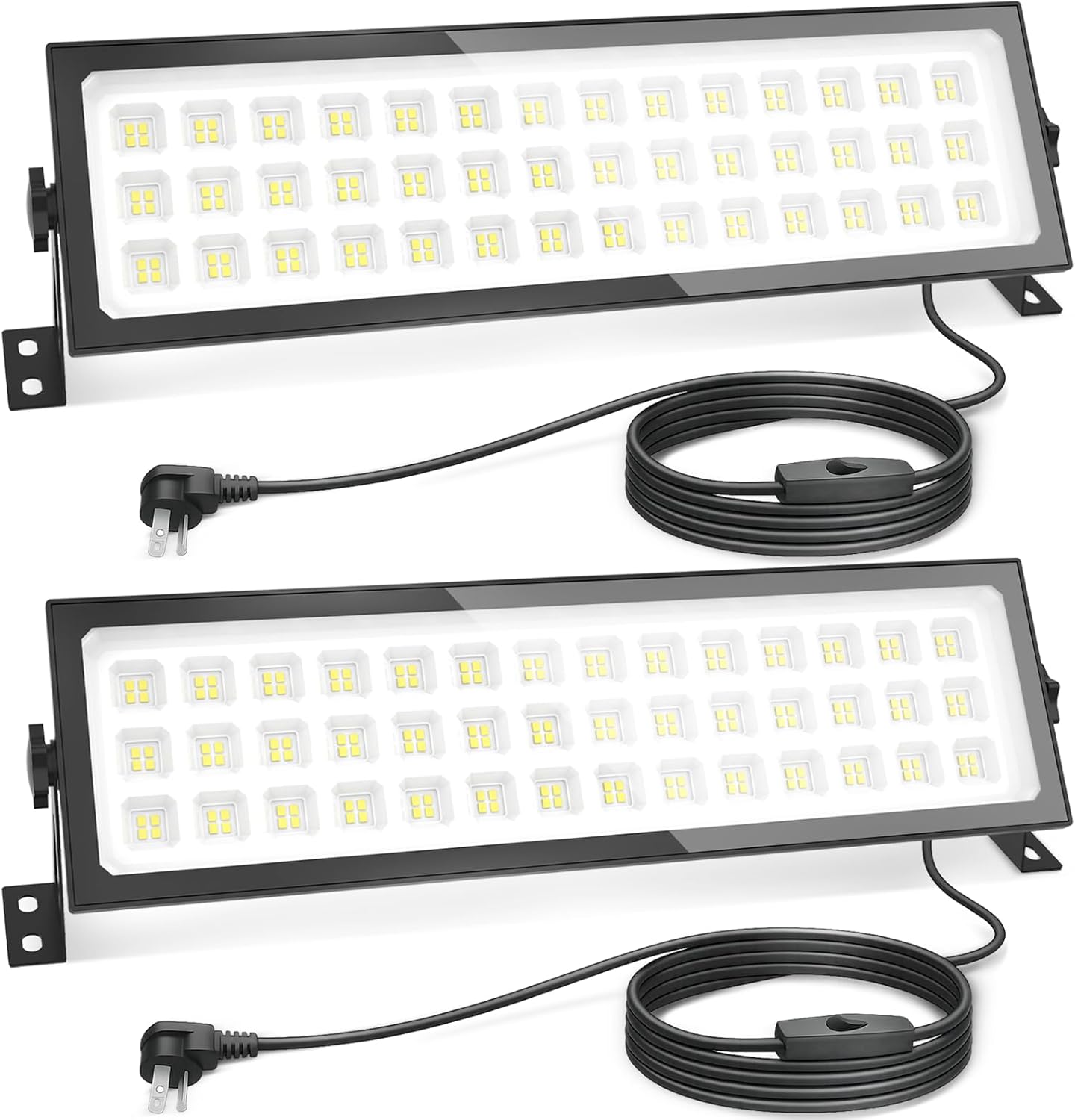 Ultra Bright 100W Linkable LED Shop Lights for Garage & Workshop