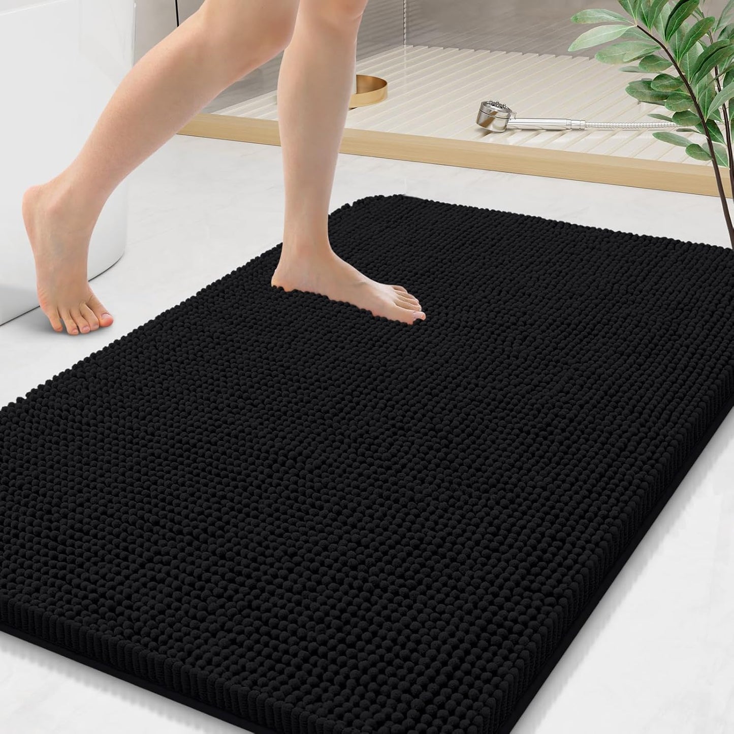 Arotive Bathroom Rugs 44x24, Soft Absorbent Chenille Mats