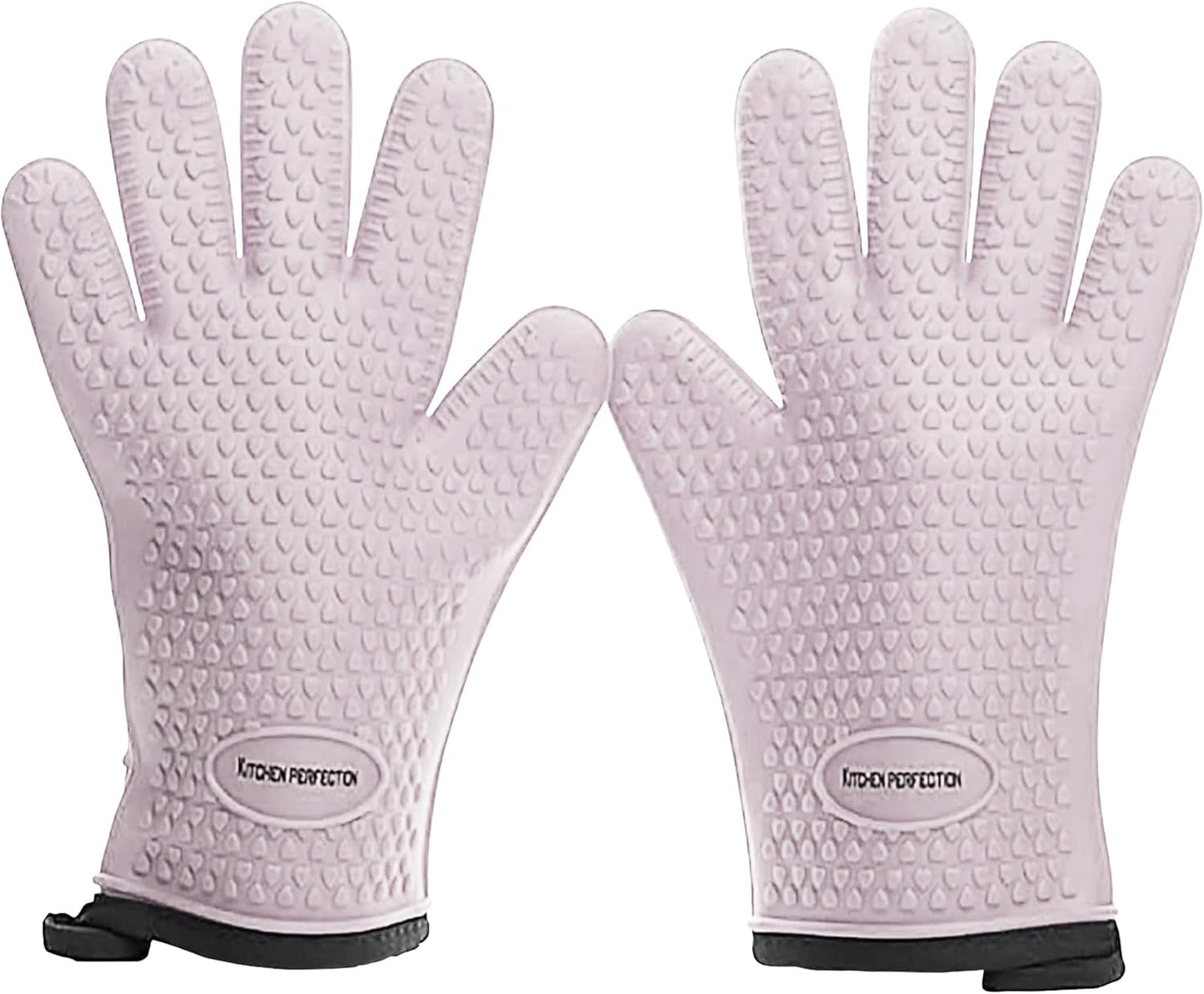 KITCHEN PERFECTION Silicone Smoker Oven Gloves for BBQ Lovers