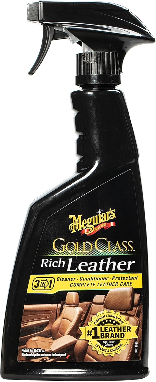 Revitalize Leather: Meguiar's Gold Class 15.2 oz