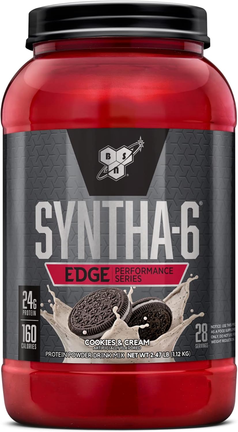 BSN SYNTHA-6 Edge Protein Powder for Optimal Muscle Recovery