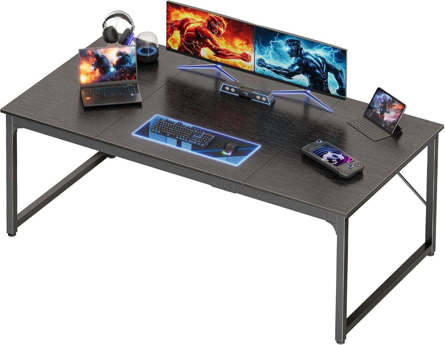 63 X 29.5 Inch Computer Desk for Home Office and Gaming