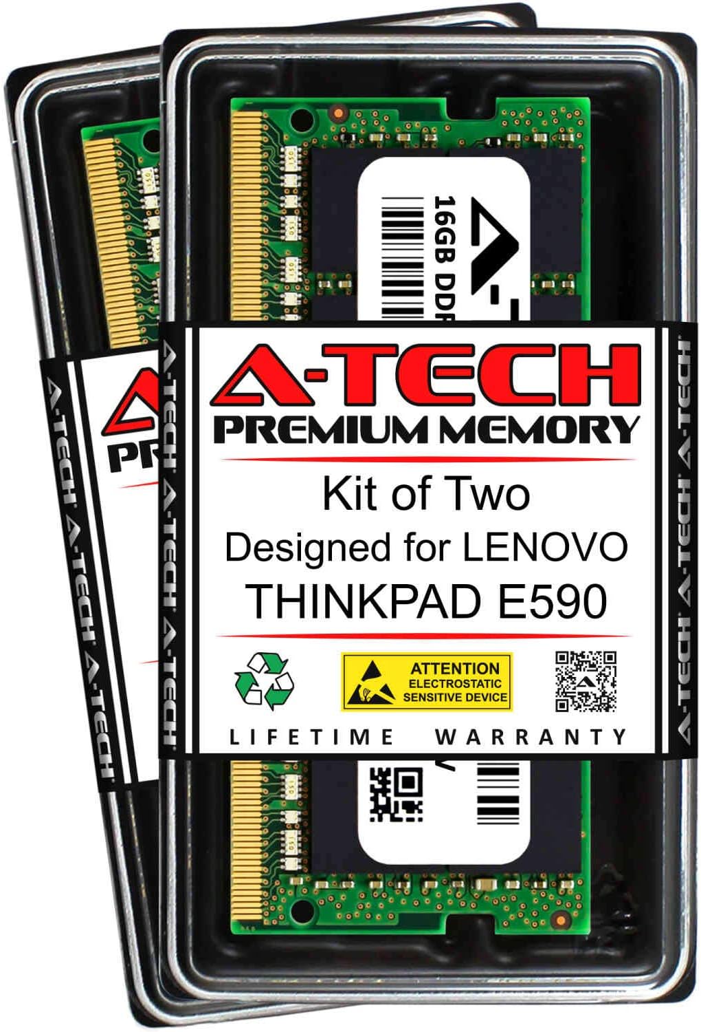 32GB DDR4 2400MHz RAM Upgrade for Lenovo THINKPAD E590