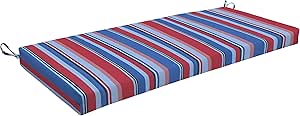 Honeycomb Indoor Outdoor Stripe Cushion: Stylish & Weather Resistant