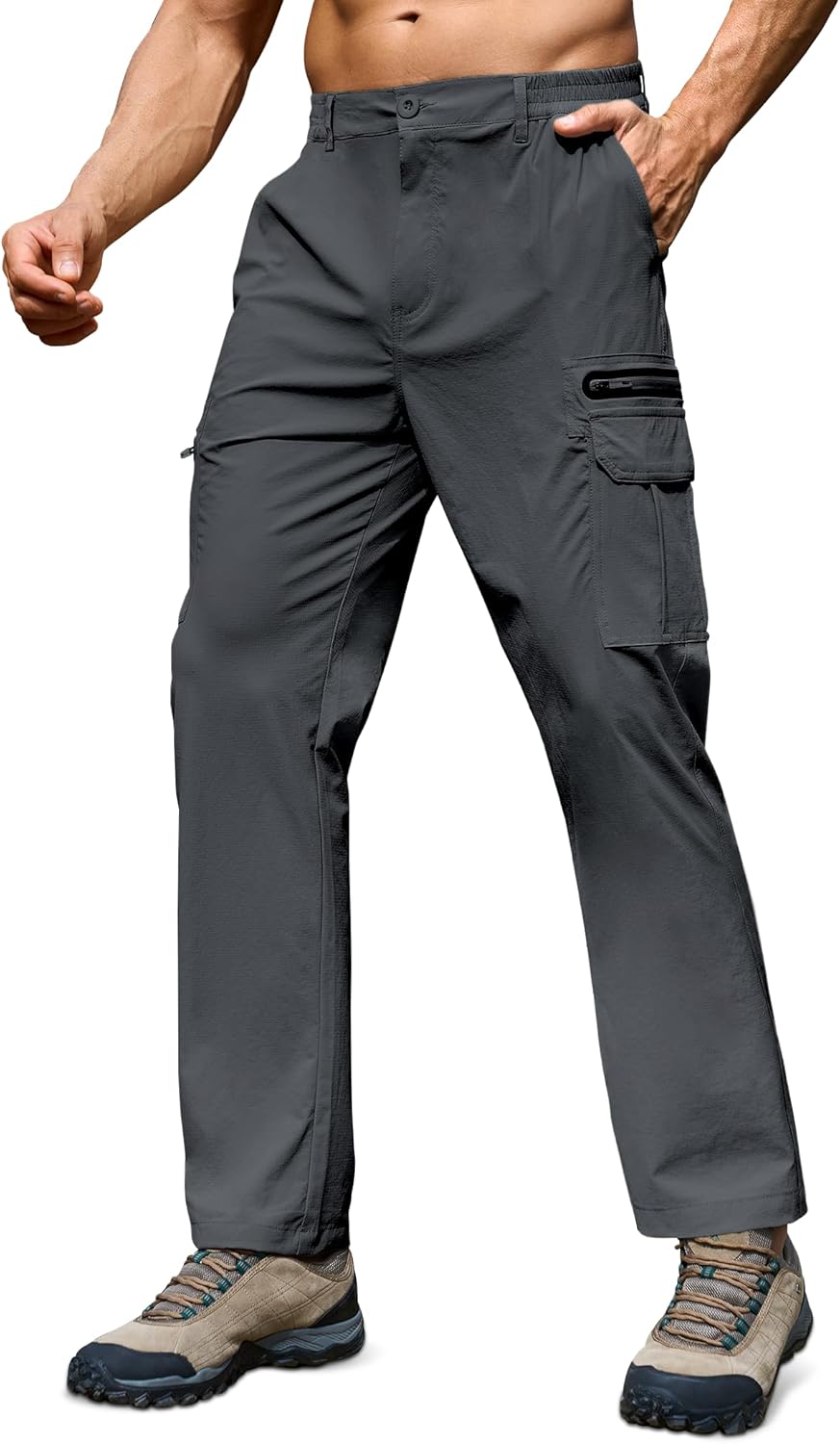 Quick Dry Cargo Pants - 7 Pocket Outdoor Essential