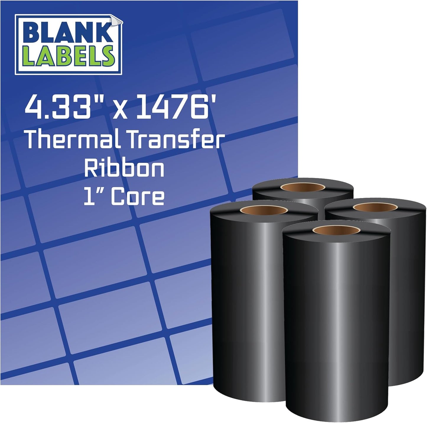 USA-Made BPA-Free Black Thermal Labels