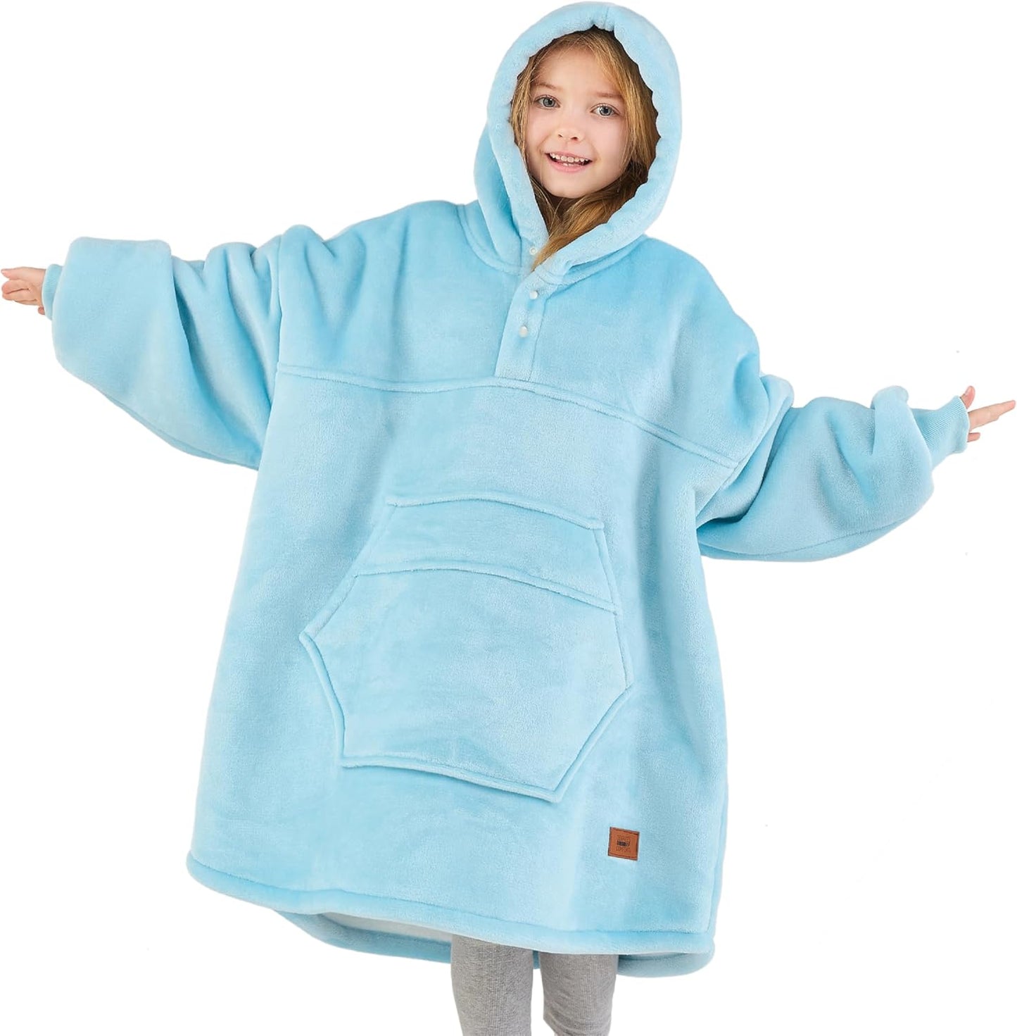 Cozy Kids Hoodie Blanket by Degrees of Comfort