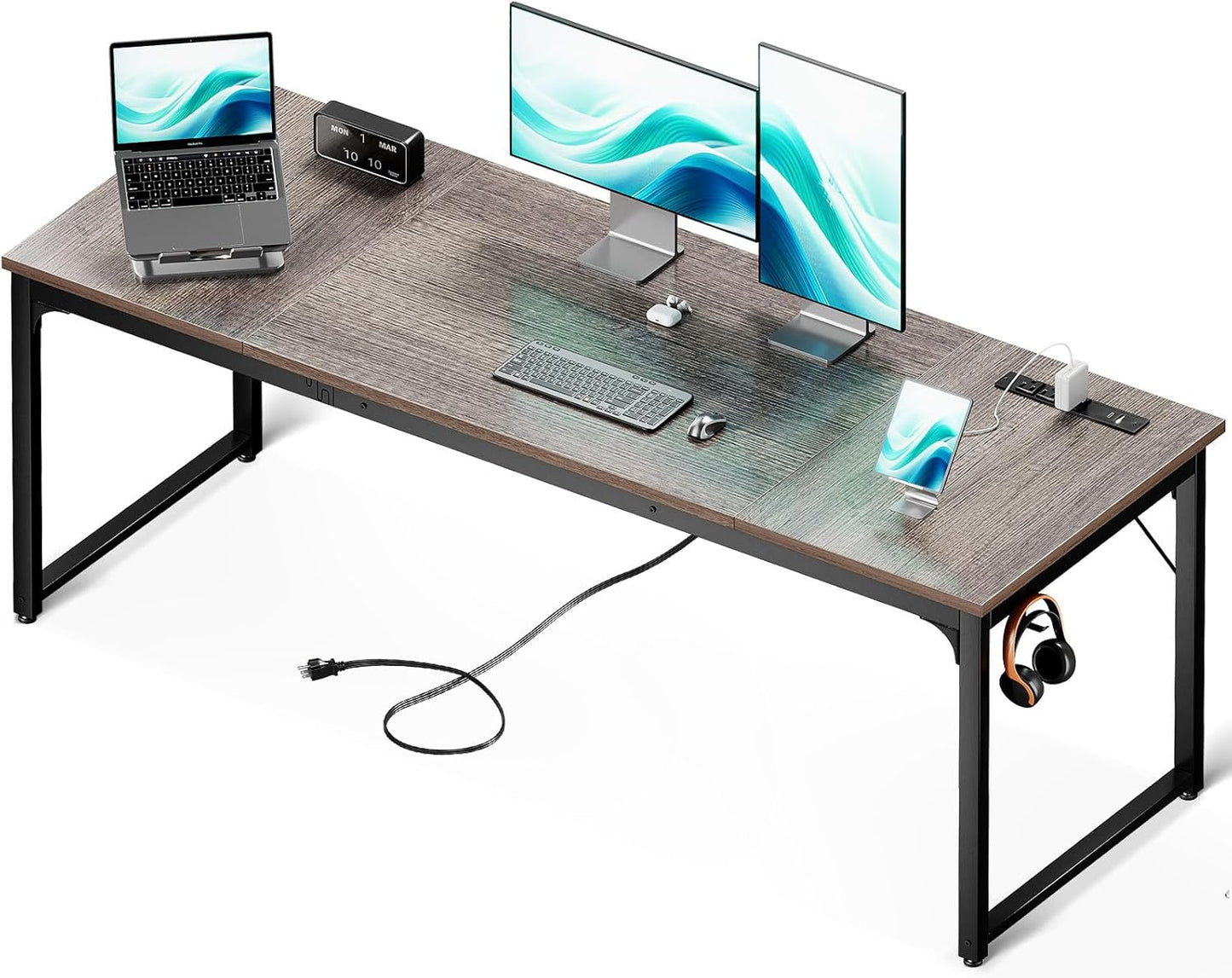 71 Coleshome Desk w/ USB Ports & Storage