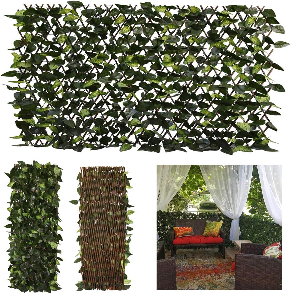 Expandable Fence Privacy Screen for Balcony and Patio Use