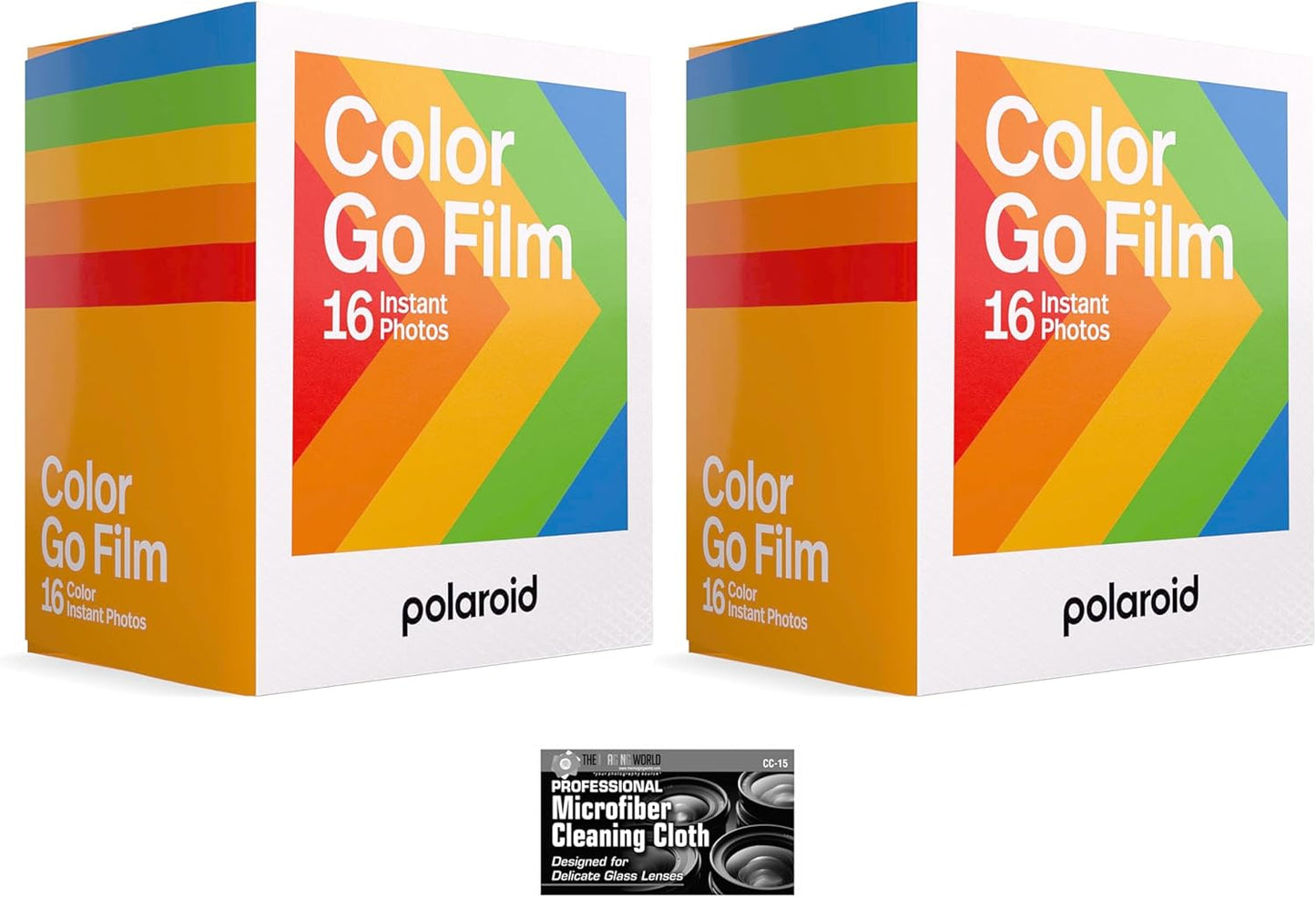 Polaroid GO Instant Color Film Bundle - 32 Photos Double Pack