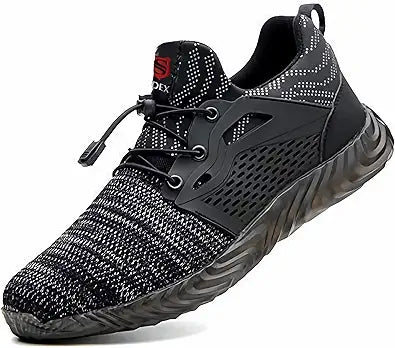 SUADEX Steel Toe Sneakers for Men Women - Lightweight Safety Shoes
