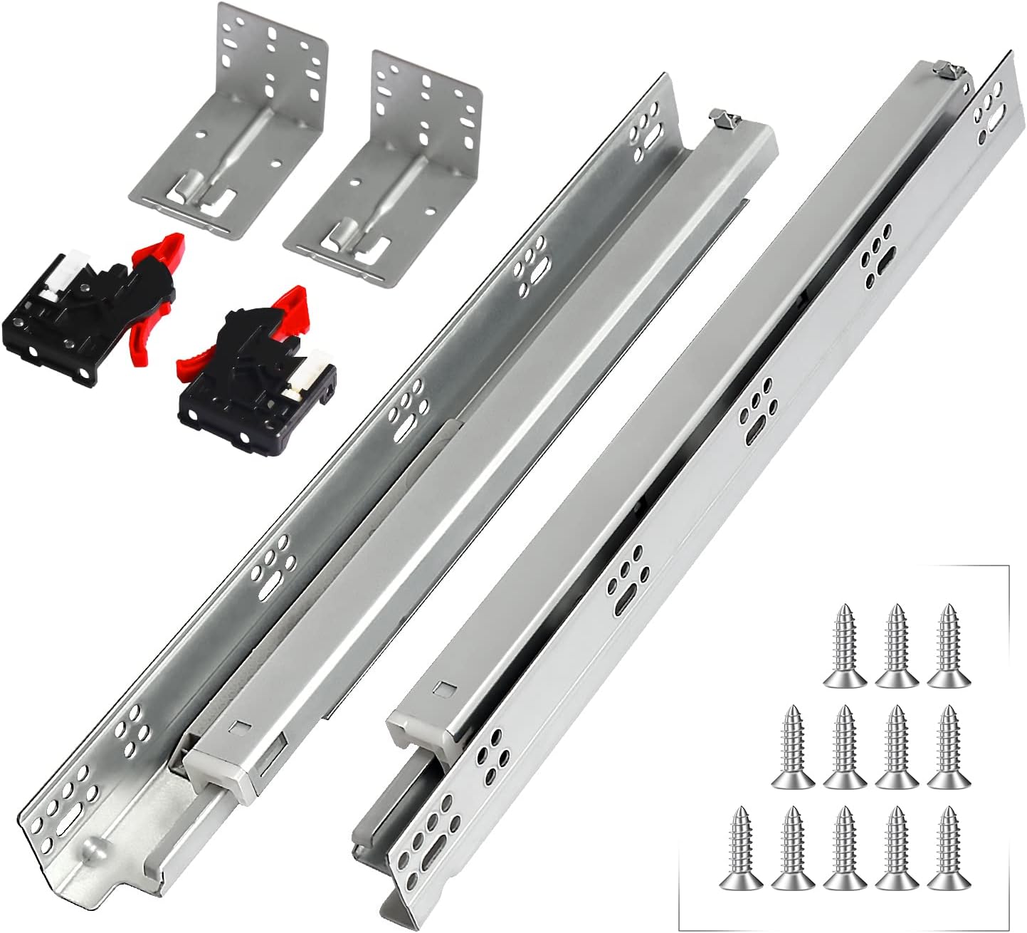 Undermount Soft Close Drawer Slides for Smooth Operation
