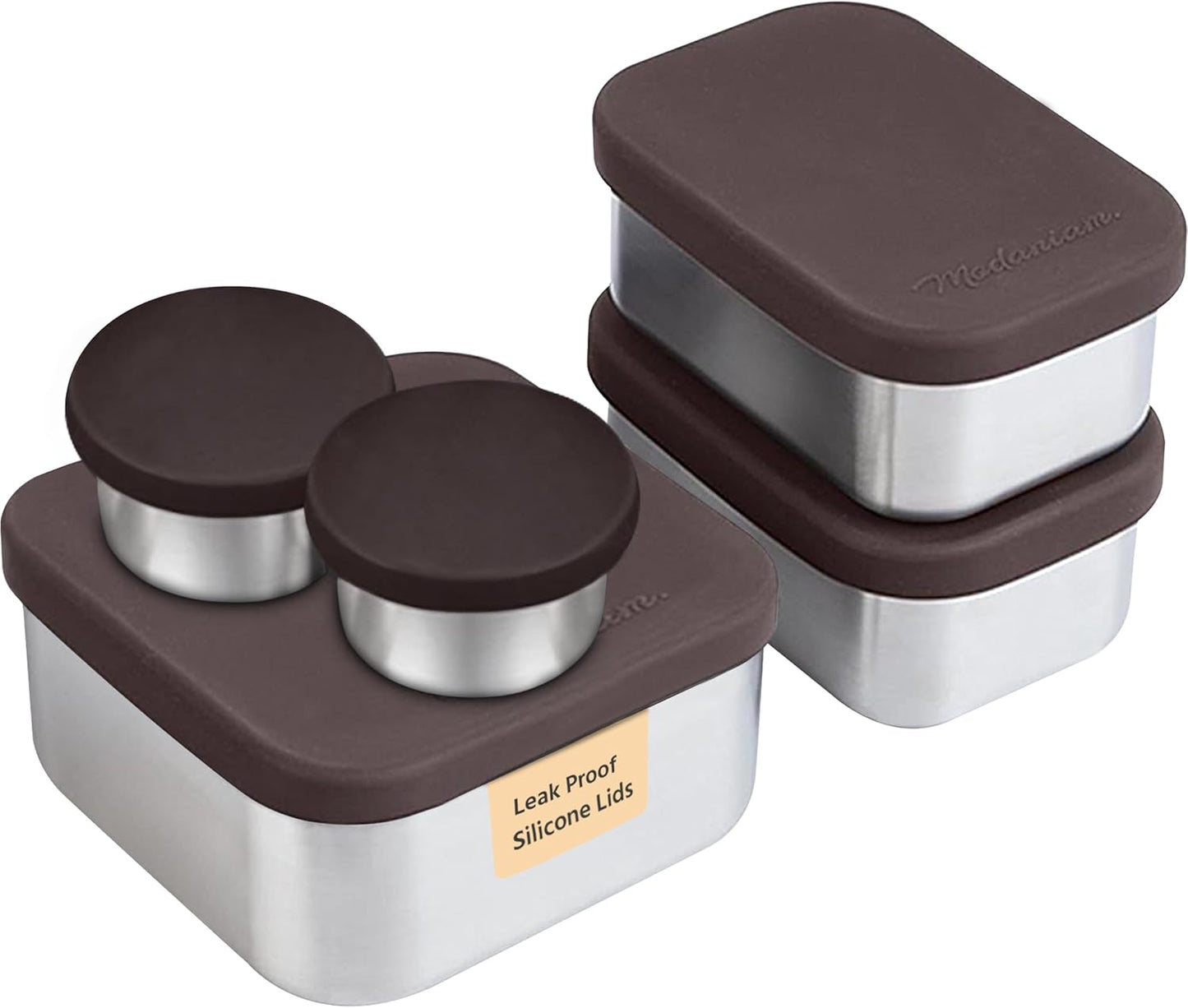 Flexibento Leak Proof Stainless Steel Bento Box for Meals