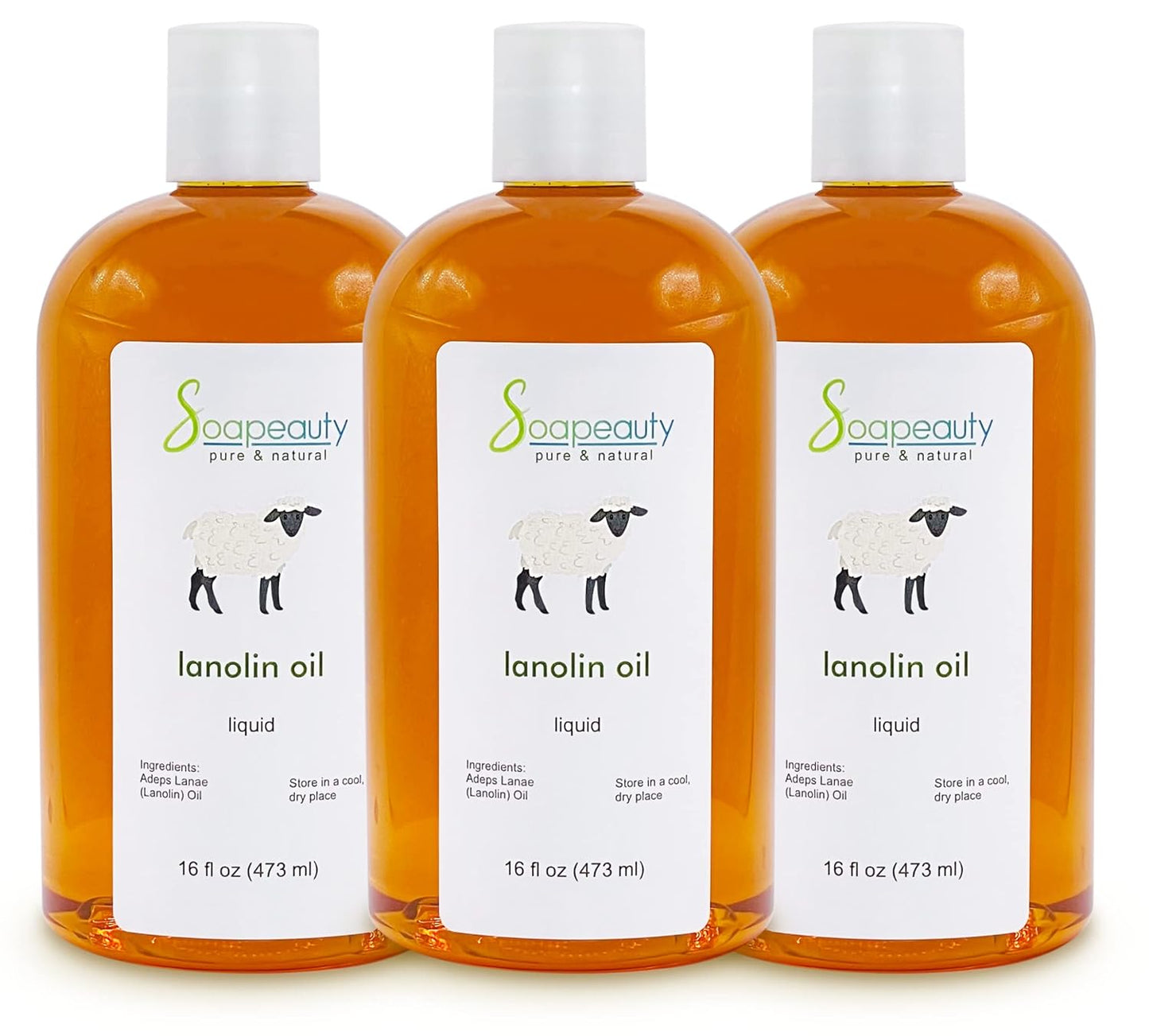 Natural Cold Pressed Unrefined Lanolin Oil for Skin and Hair