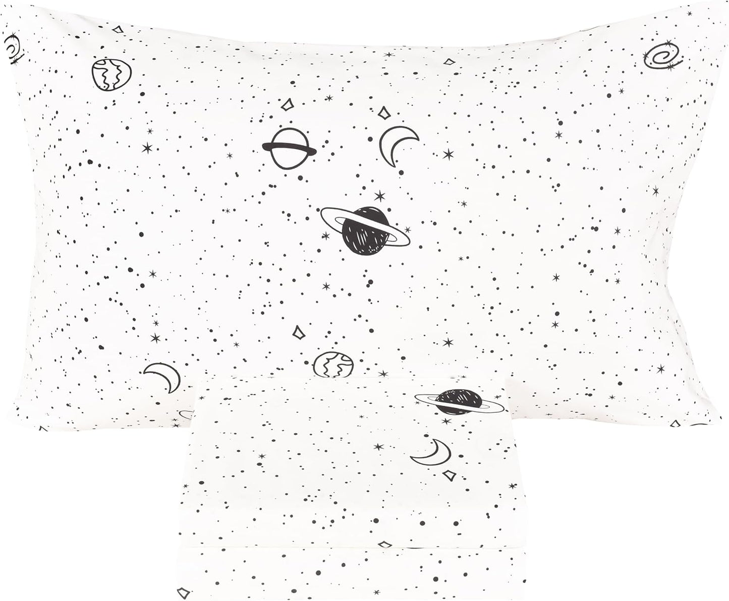 Scientific Sleep Galaxy Twin Bed Sheet Set for Kids Bedding