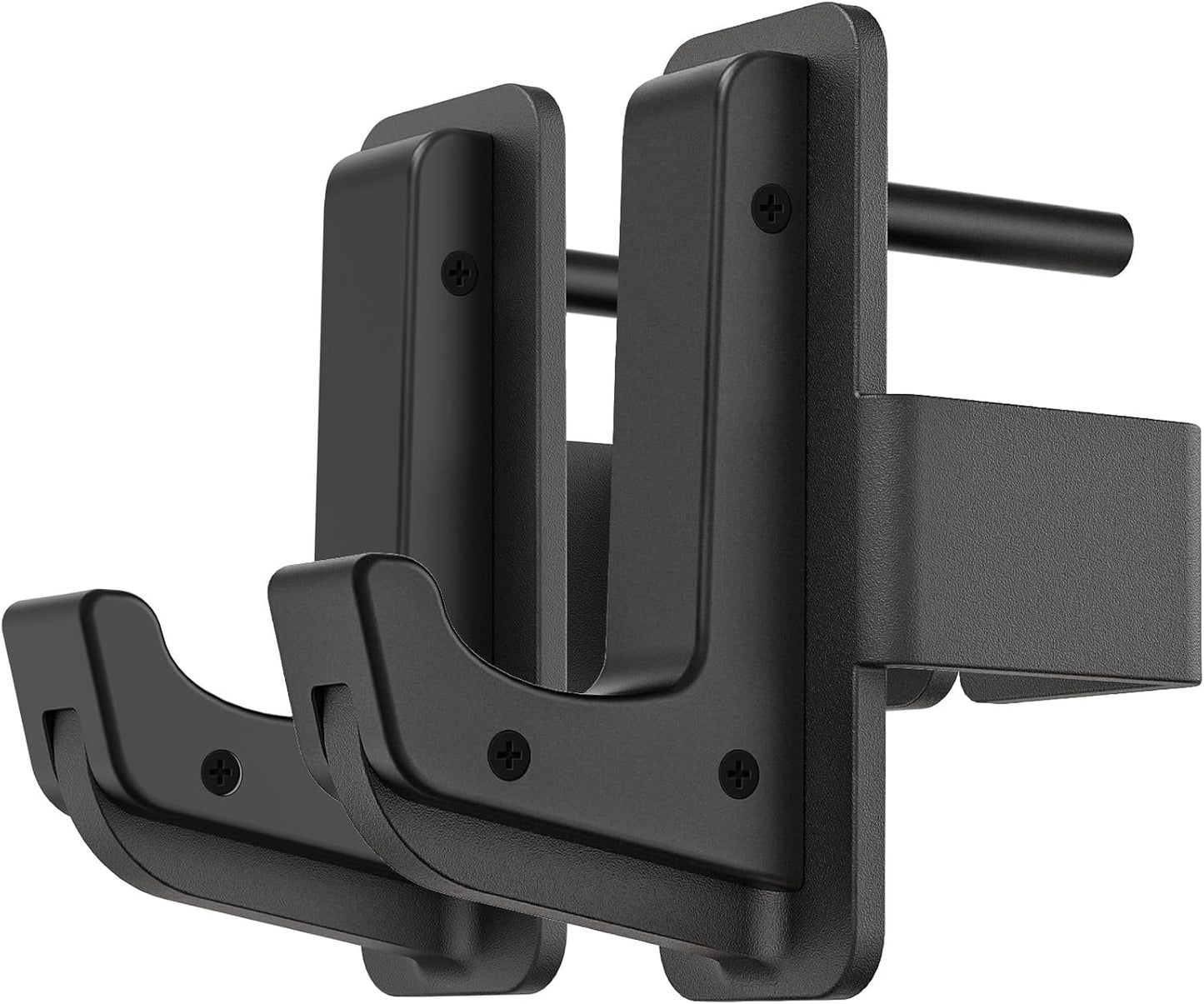 SELEWARE Solid Steel J Hooks for Power Cage Squat Rack Use