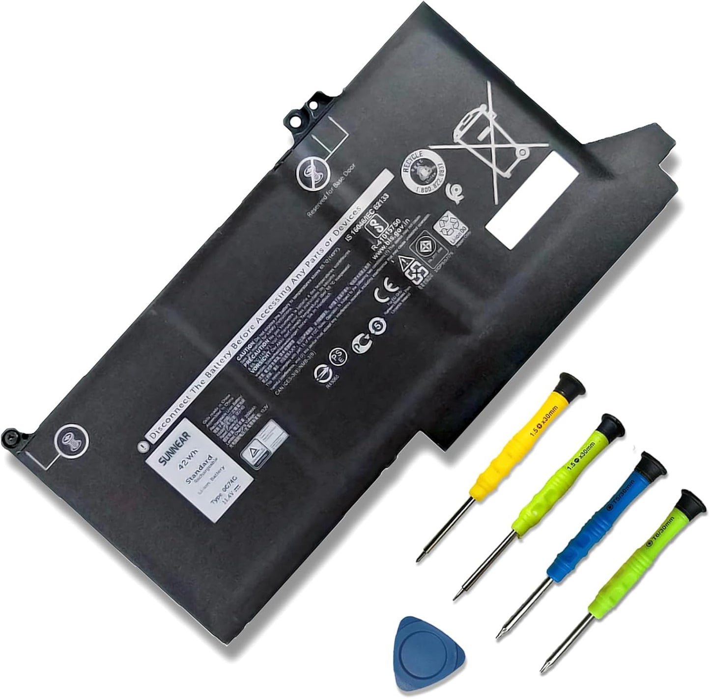 0G74G Laptop Battery Replacement for Dell Latitude Series
