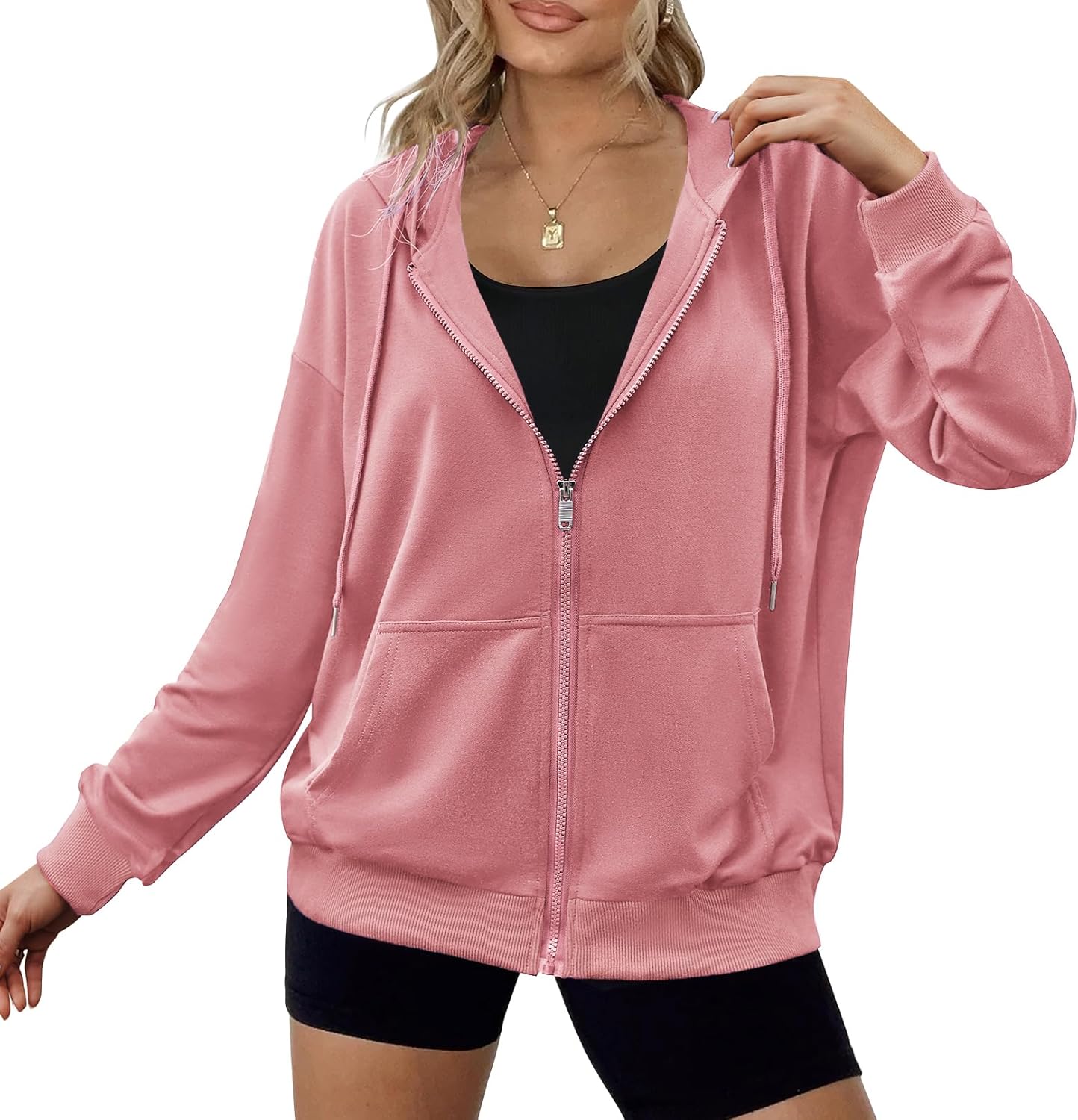 Zeagoo Lightweight Hoodie: Cozy Style & Convenient Pockets
