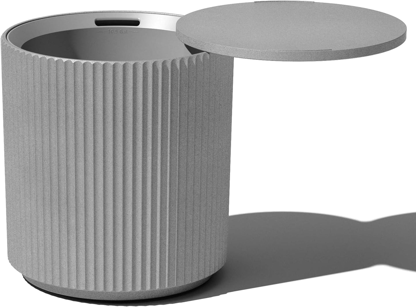 Veradek 21in Outdoor Cooler Side Table: Modern & Weather Resistant