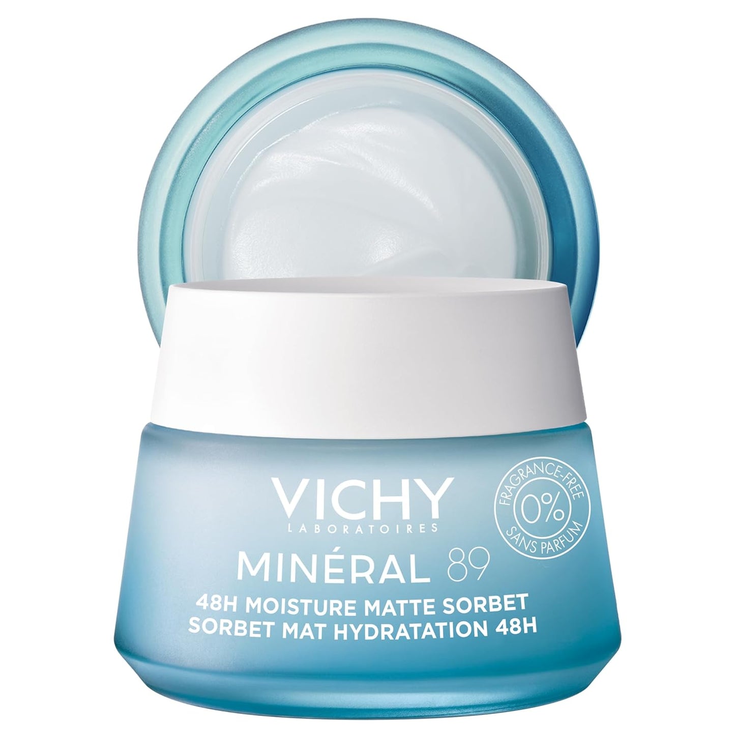 Vichy Mineral 89 Fragrance Free Cream for Daily Moisture Boost