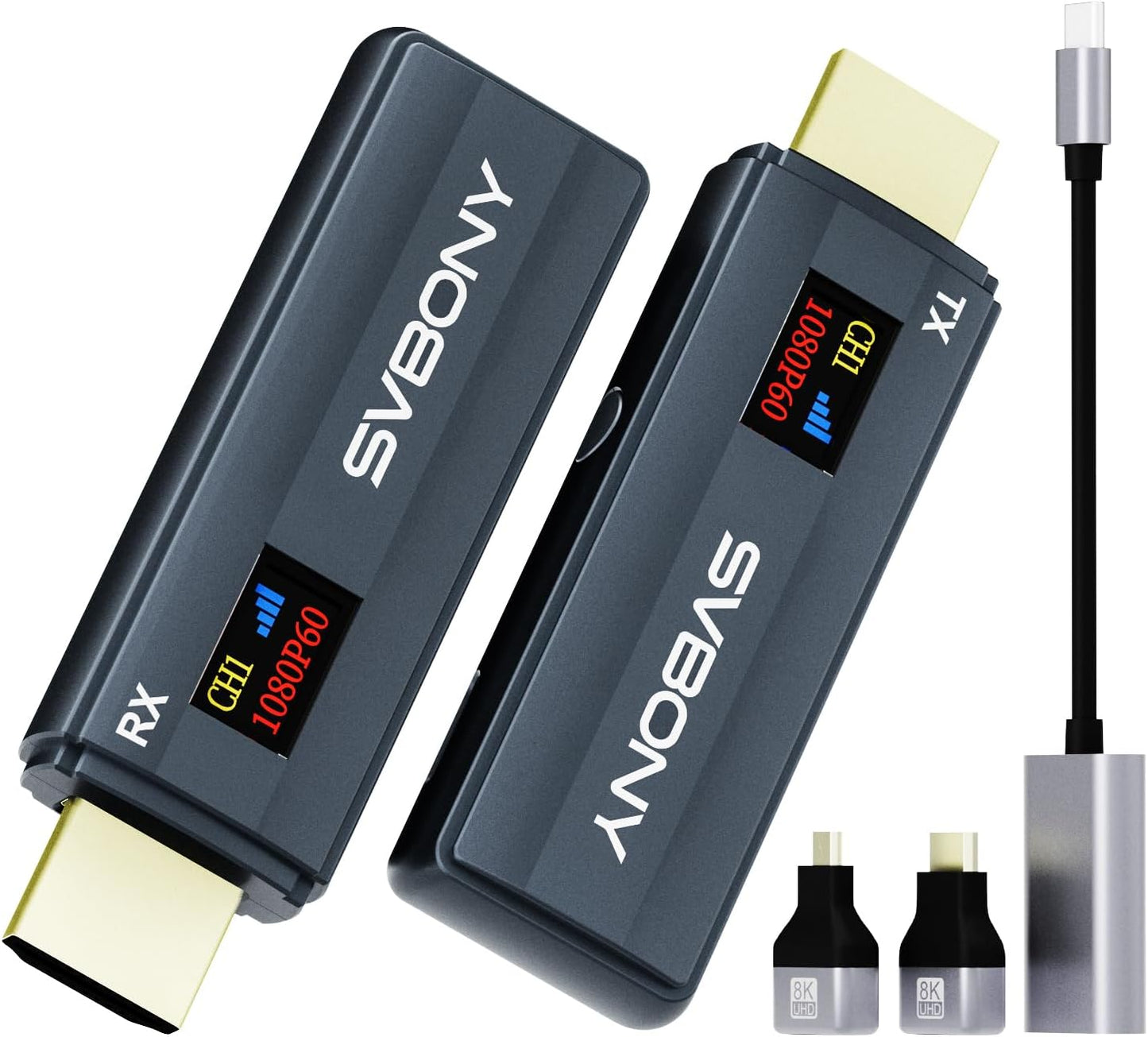 SVBONY TransAir1 Wireless HDMI Extender for 4K Streaming