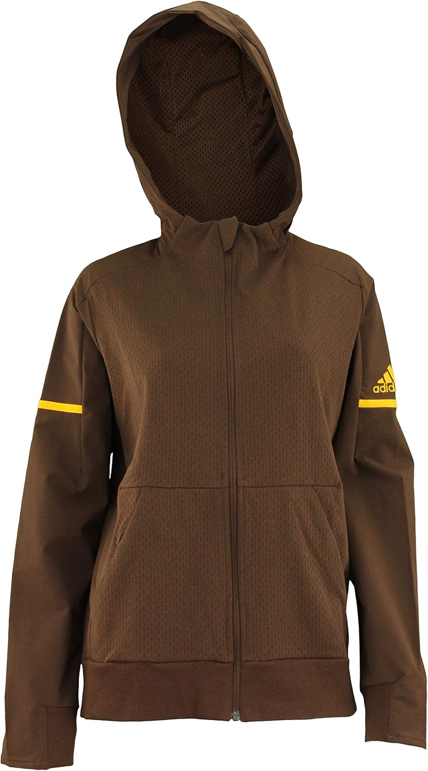 adidas Squad Jacket for Women - Multi-Sport L Coffee/Gold