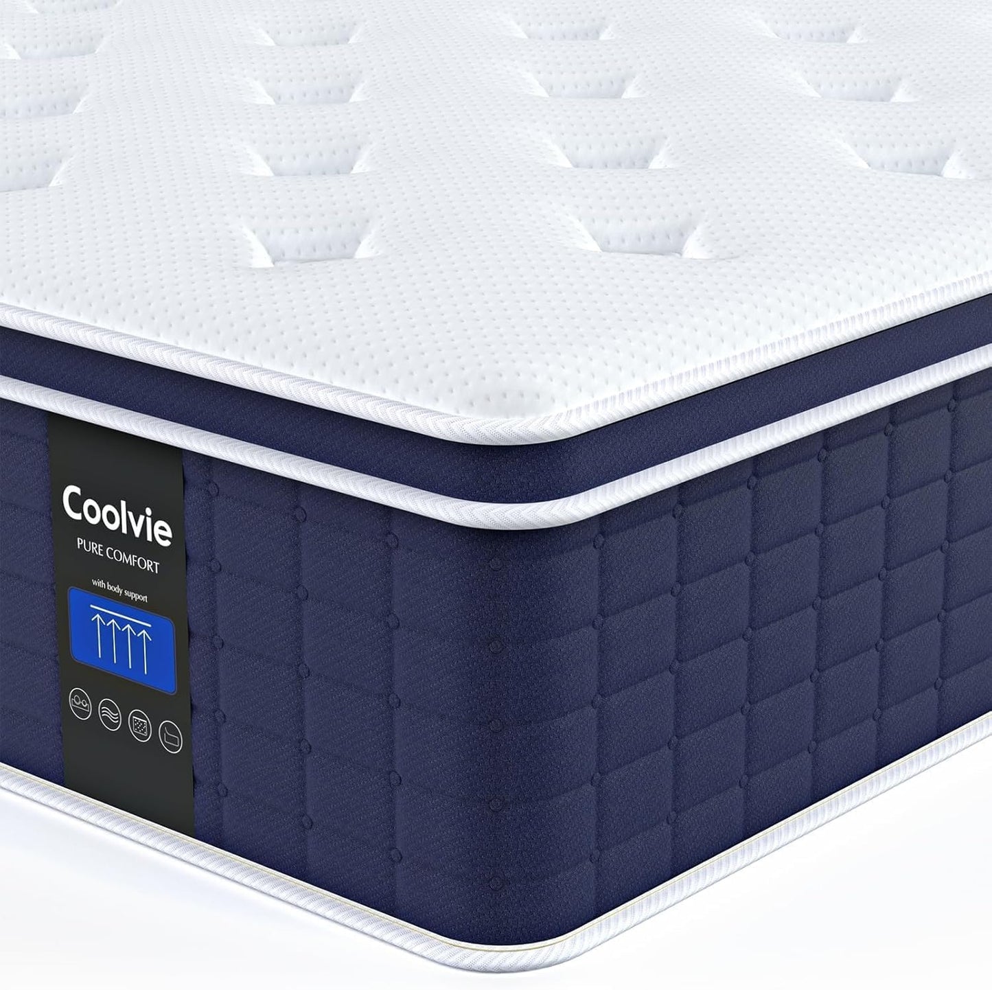 Coolvie 14 Inch California King Mattress for Ultimate Comfort