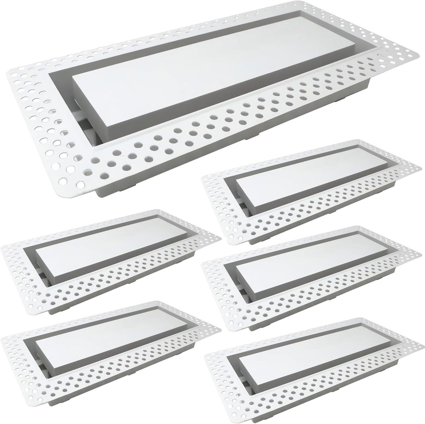 Fittes Flush Wall Vent Lite - Modern Airflow Solution 4x10