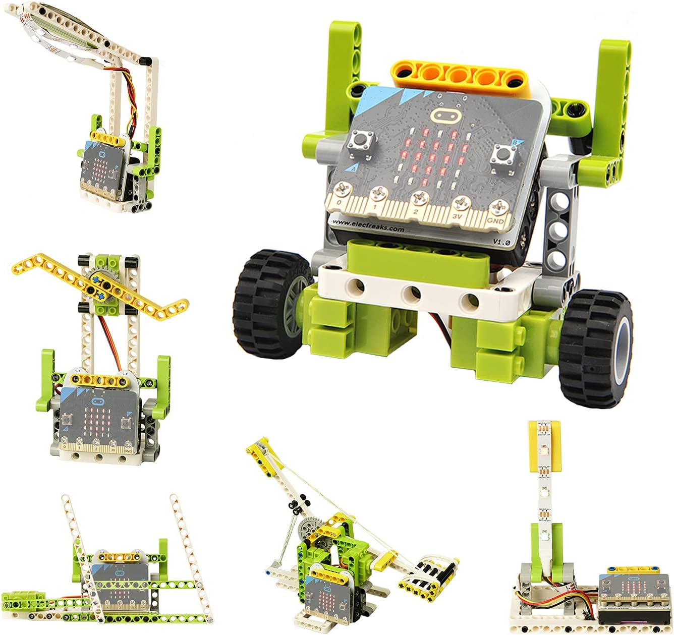 ELECFREAKS microbit Ring:bit 6-in-1 Starter Kit for Learning
