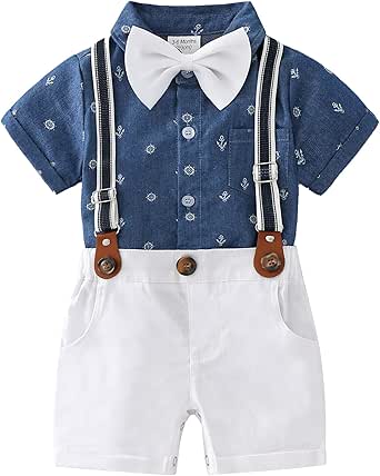 Baby Boys Gentleman Outfits Suits for Special Occasions