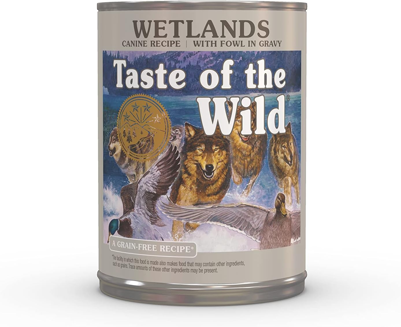 Taste of the Wild Wetlands Canine Recipe with Fowl in Gravy
