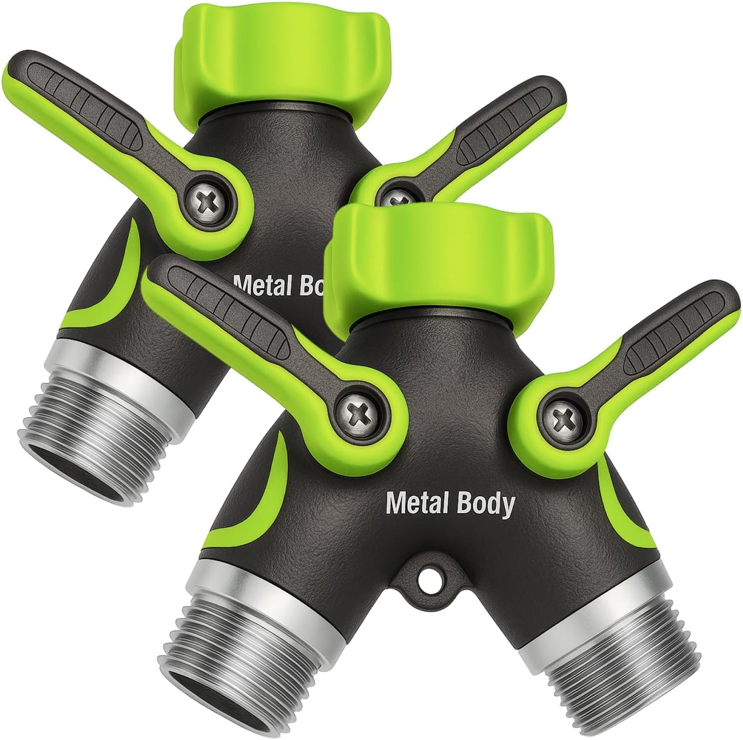 Garden Hose Splitter 2 Way Heavy Duty for Reliable Outdoor Use