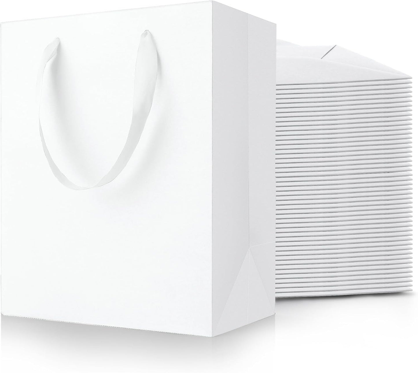MOXARYSU White Gift Bags With Handles for Any Occasion