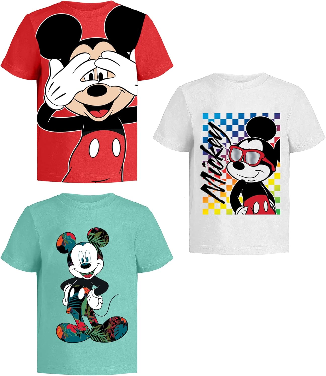 Mickey Mouse Fantasia Tee for Boys | RD/WH/T SS | SJE TEE LLC