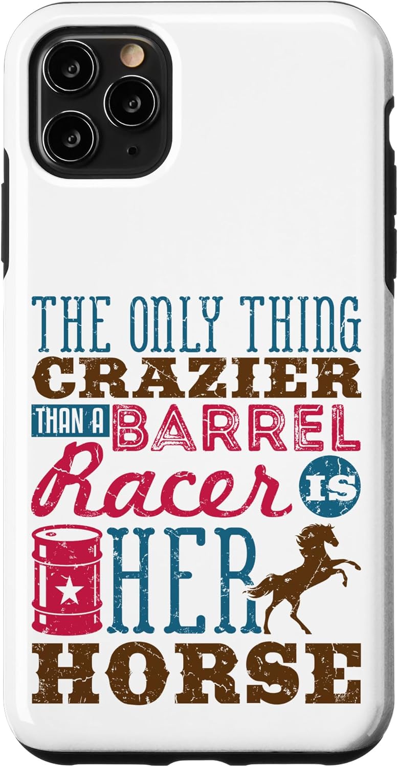 Barrel Racing Cowgirl iPhone 11 Pro Max Case