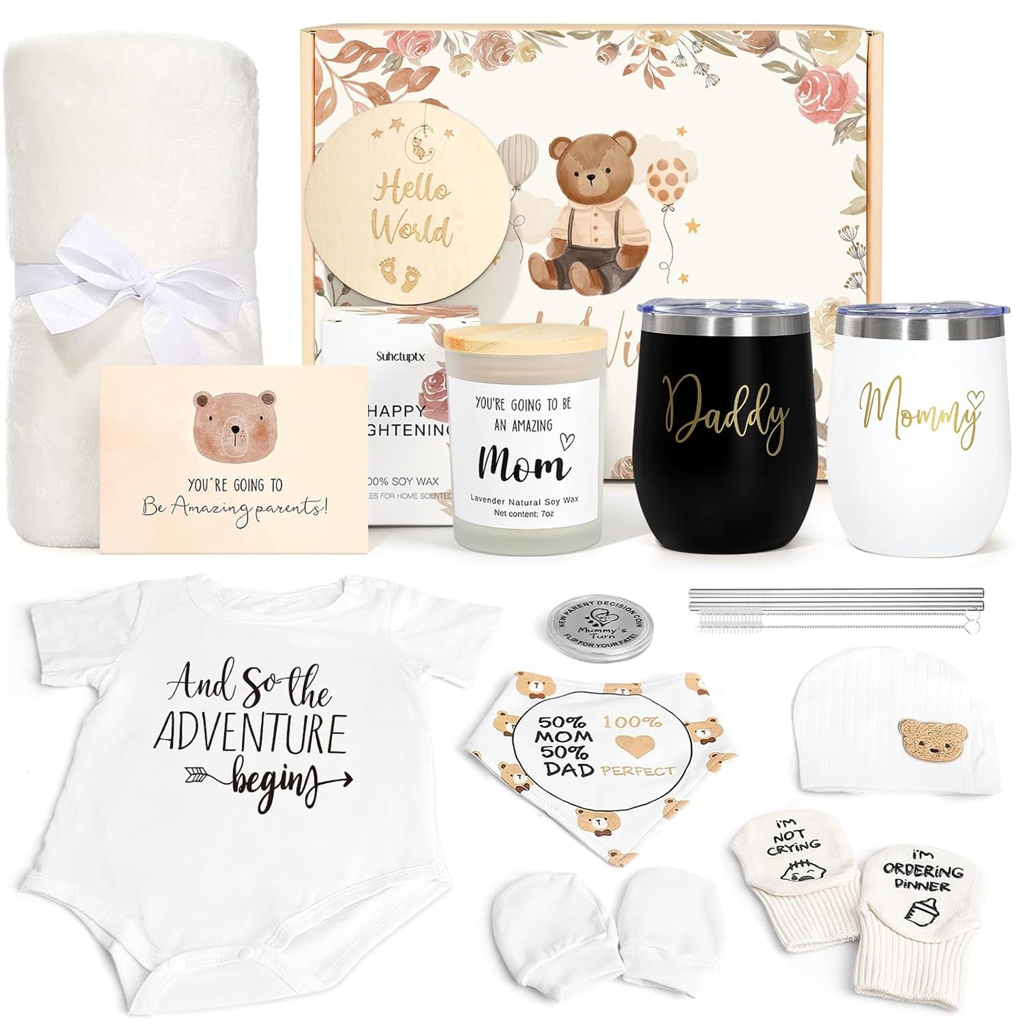 New Mom Gifts for Women: Luxury Baby Gift Sets for Parents