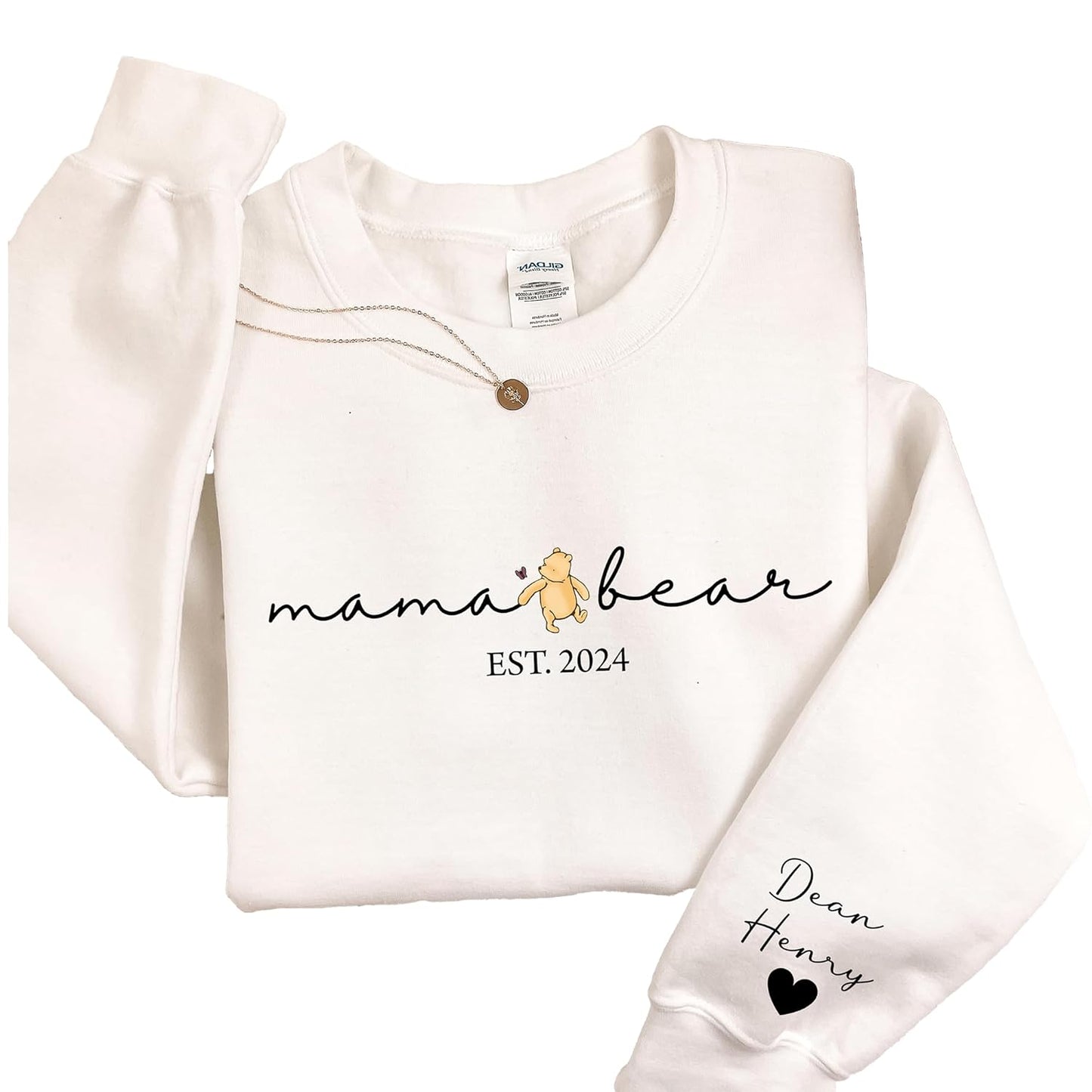 Personalized Mama Bear Sweatshirt - Handmade with Love!
