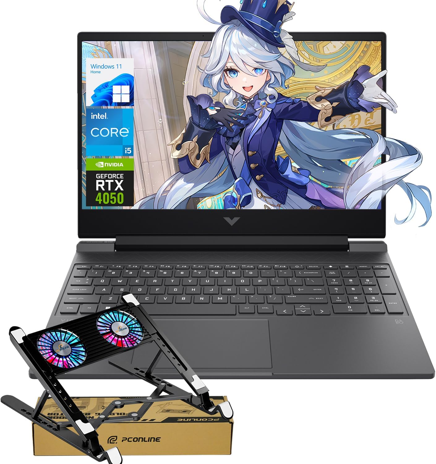 HP Victus 15 Gaming Laptop with Intel i5 and NVIDIA RTX 4050