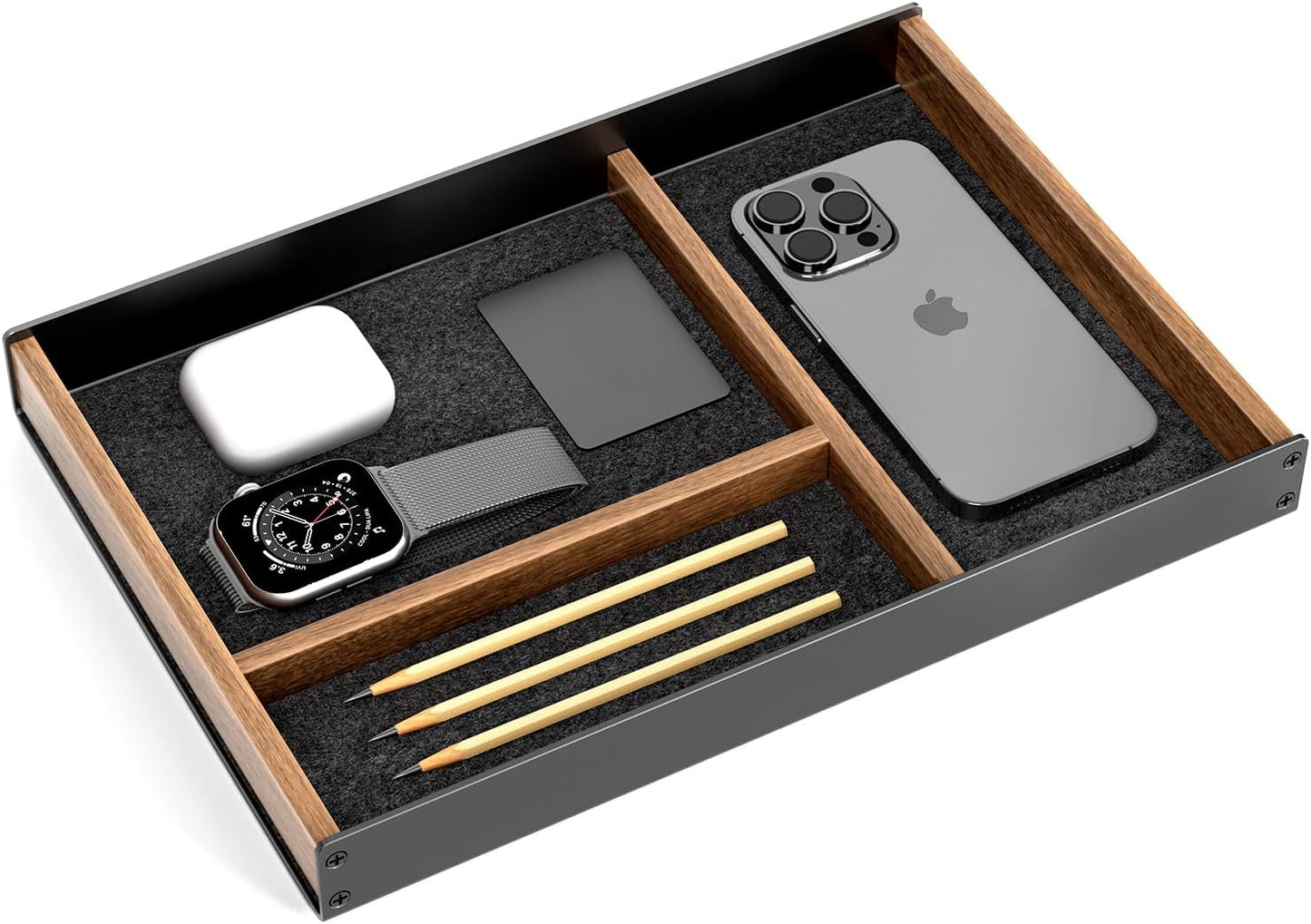 UPERGO Desk Drawer Organizer Tray for Stylish Home Office Use