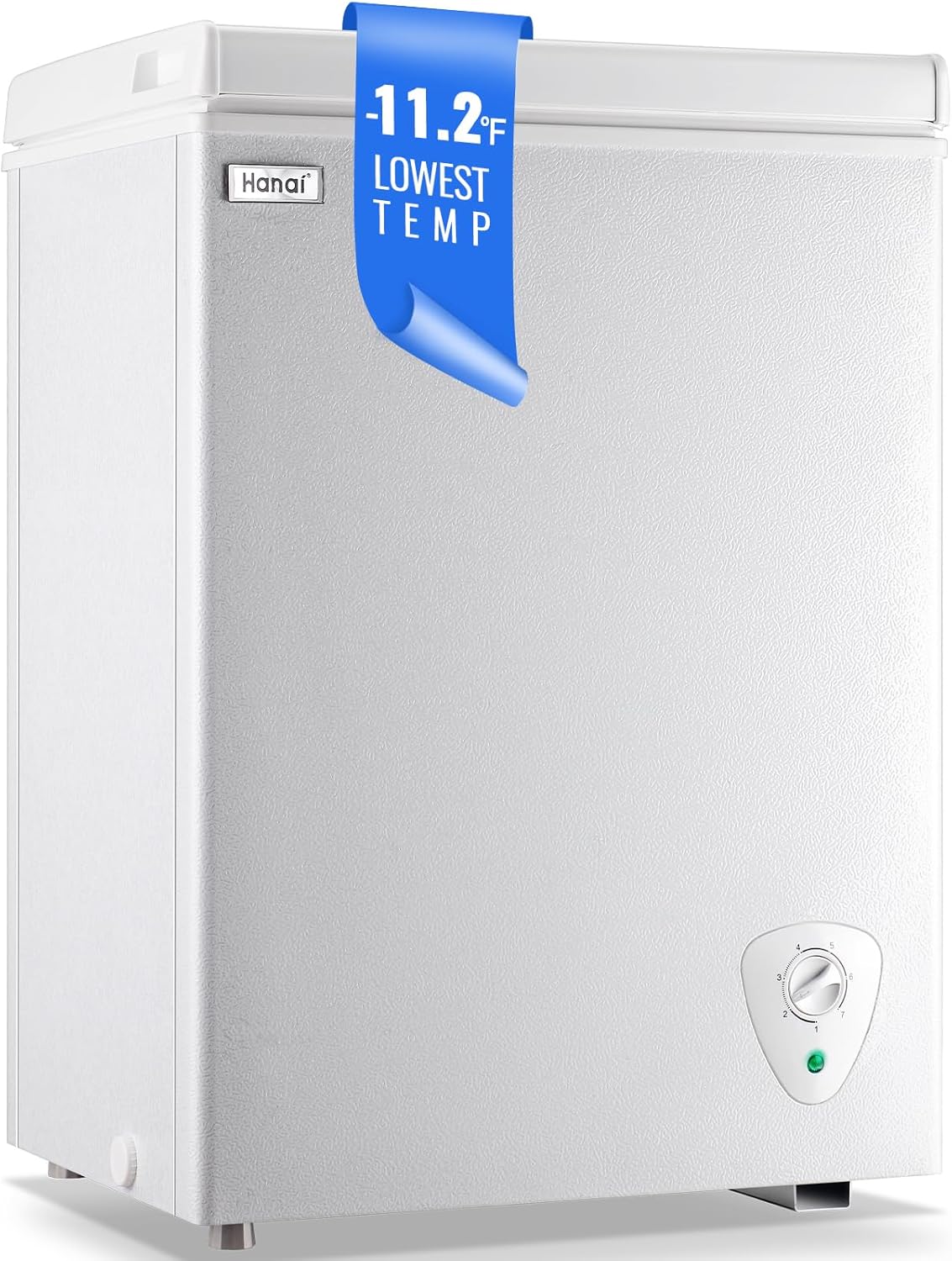 WANAI Mini Chest Freezer for Small Spaces with Fast Cooling