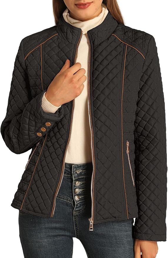 Bellivera Womens Diamond Quilted Lightweight Puffer Jacket Review